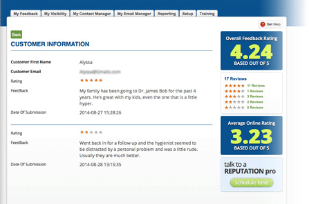 Automatic Feedback Connection from Returning Customers